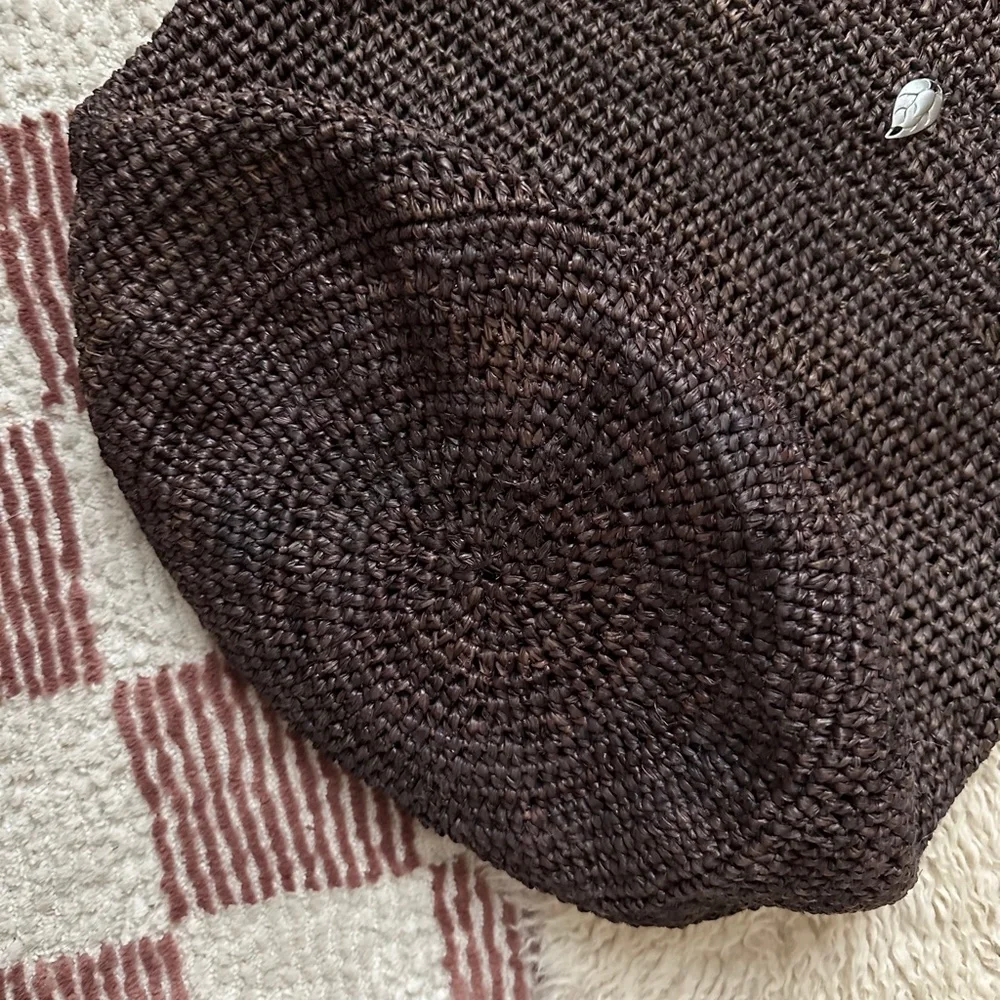Helen Kaminski Australia Raffia Carillo Bag - Picture 2 of 9